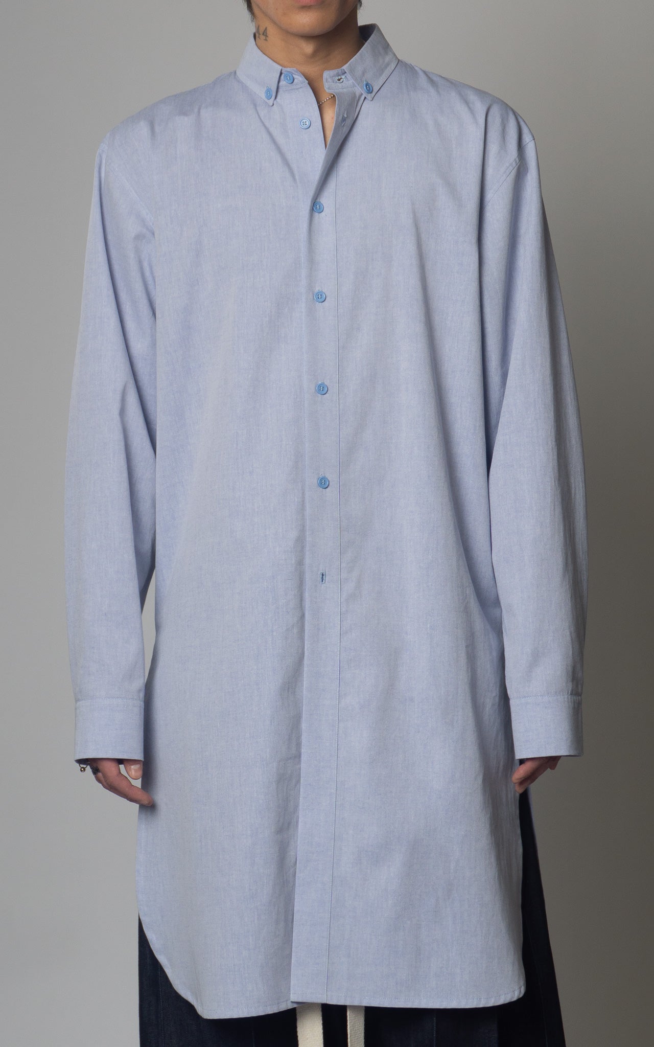 Split Petal Long Shirt