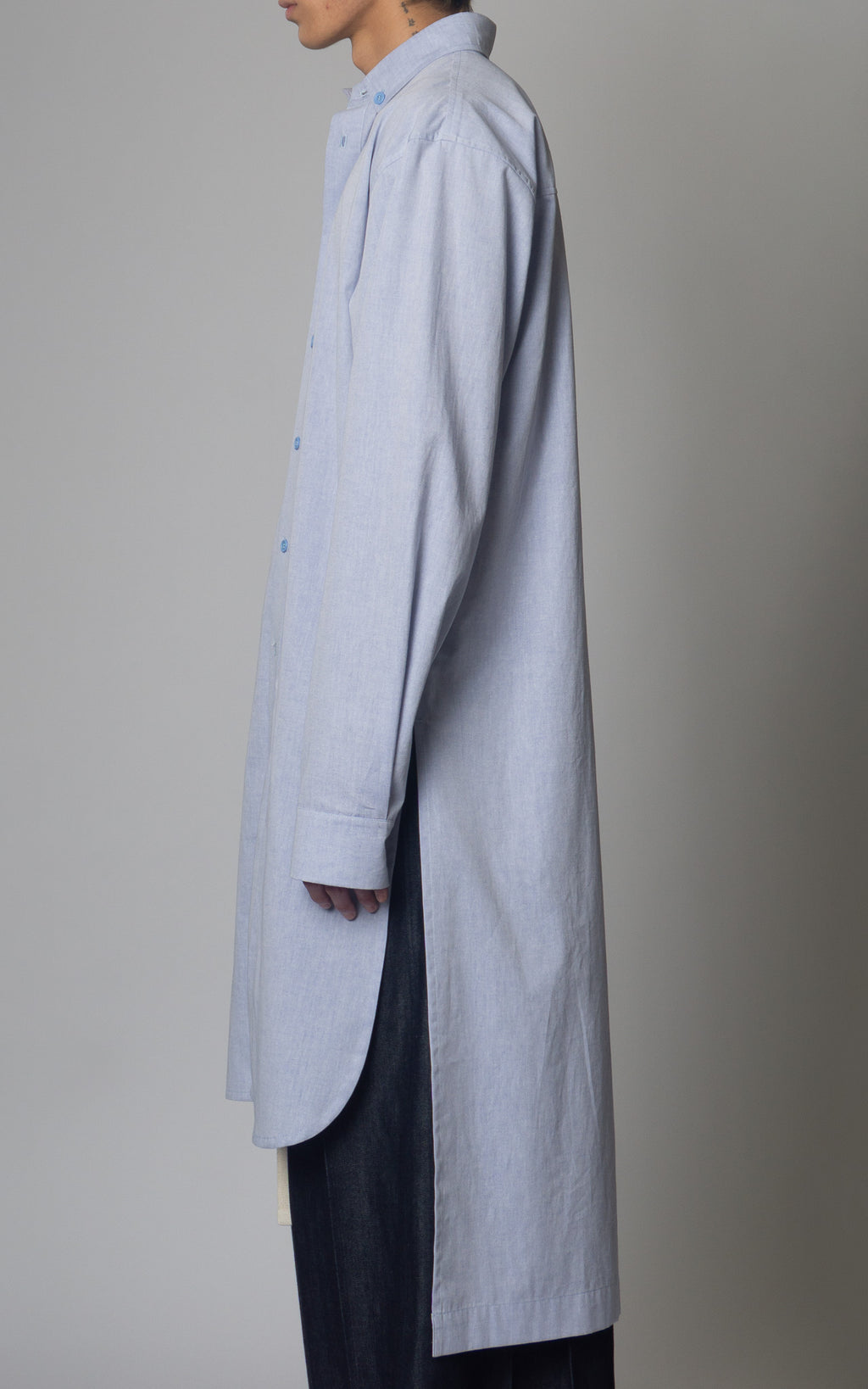 Split Petal Long Shirt