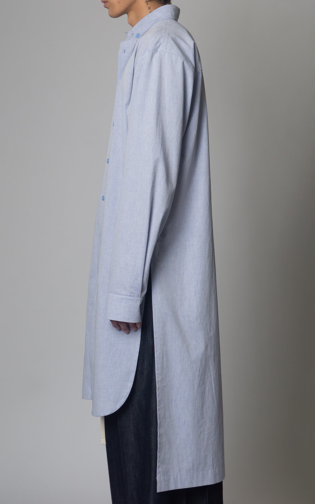 Split Petal Long Shirt