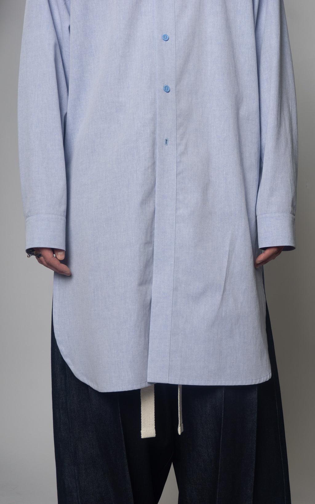 Split Petal Long Shirt