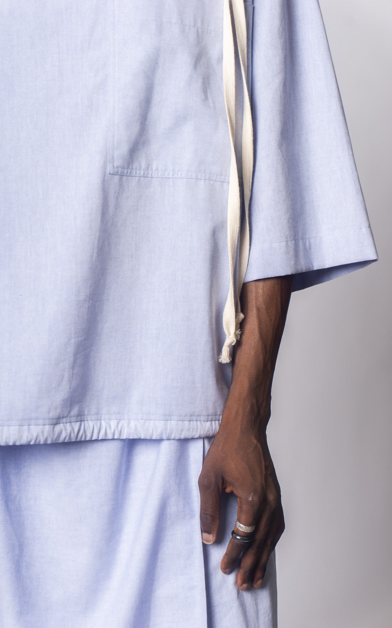 Slash Neck Blouse