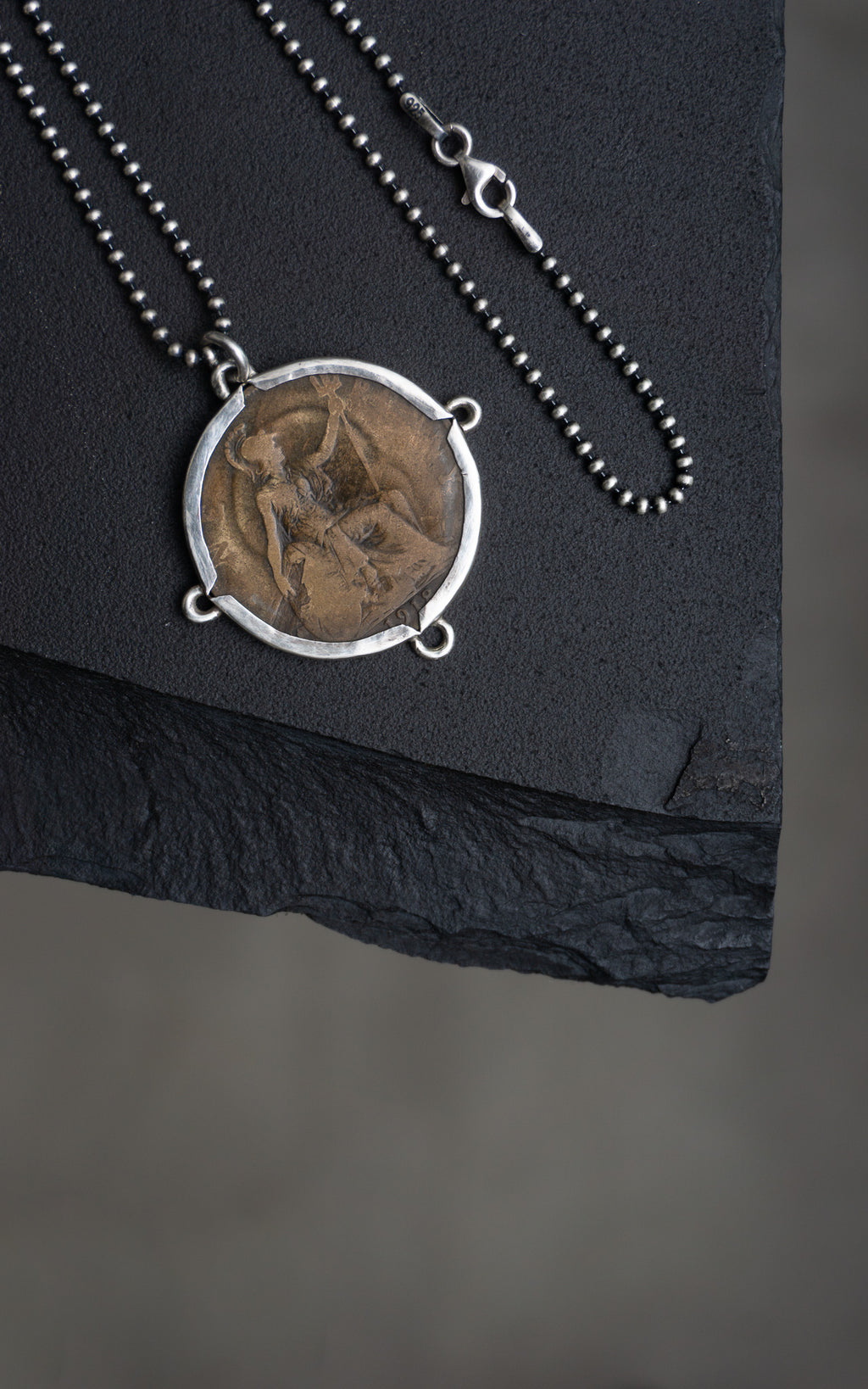 King George V 1918 Penny Pendant