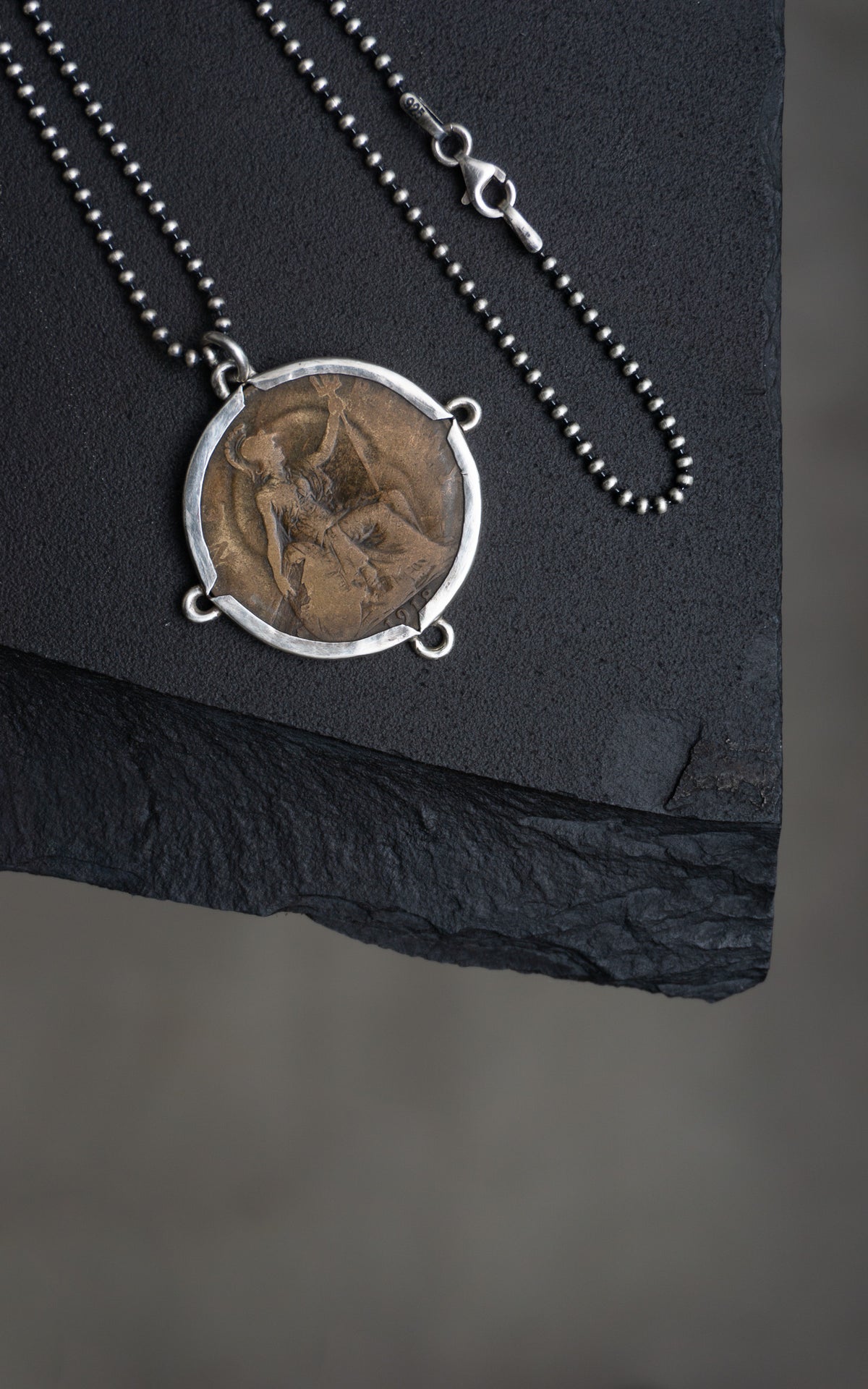 King George V 1918 Penny Pendant
