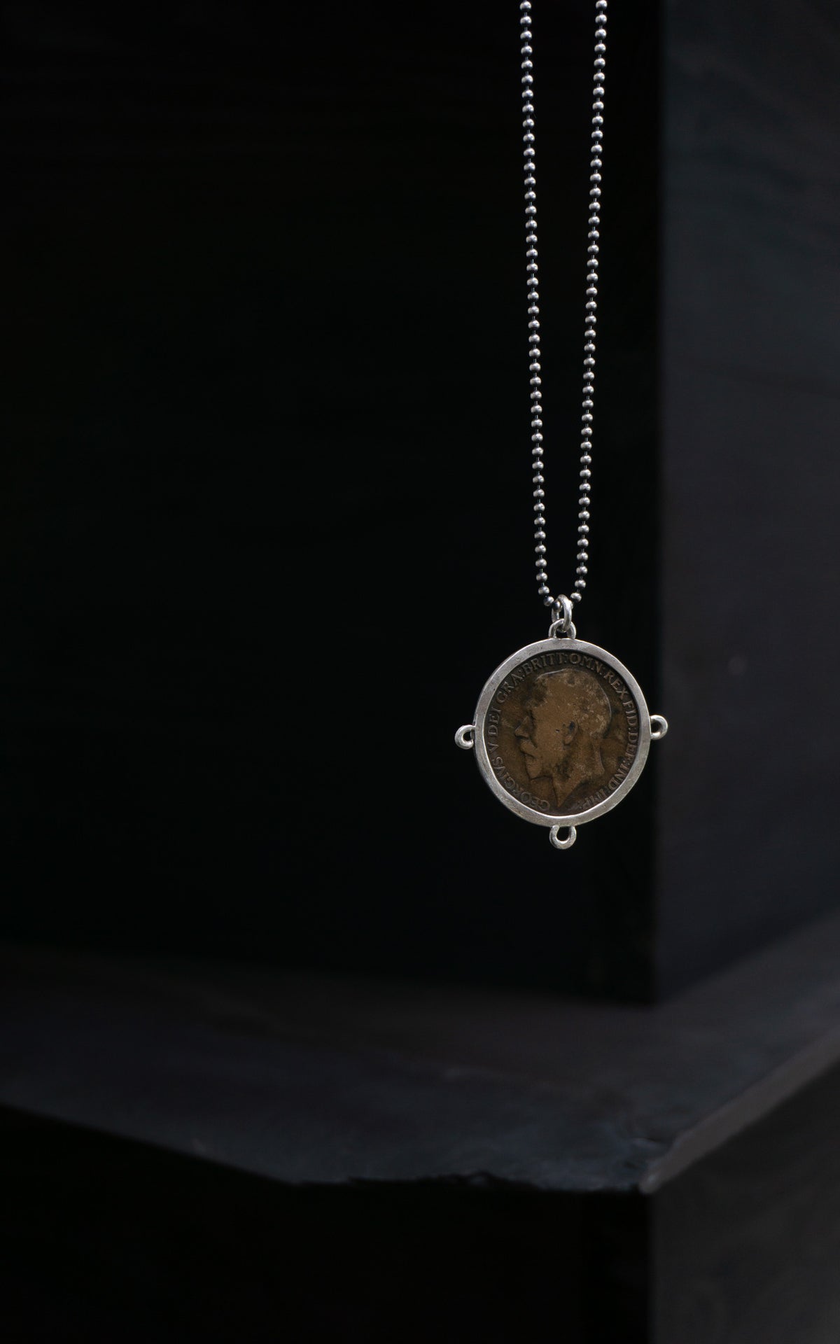King George V 1918 Penny Pendant