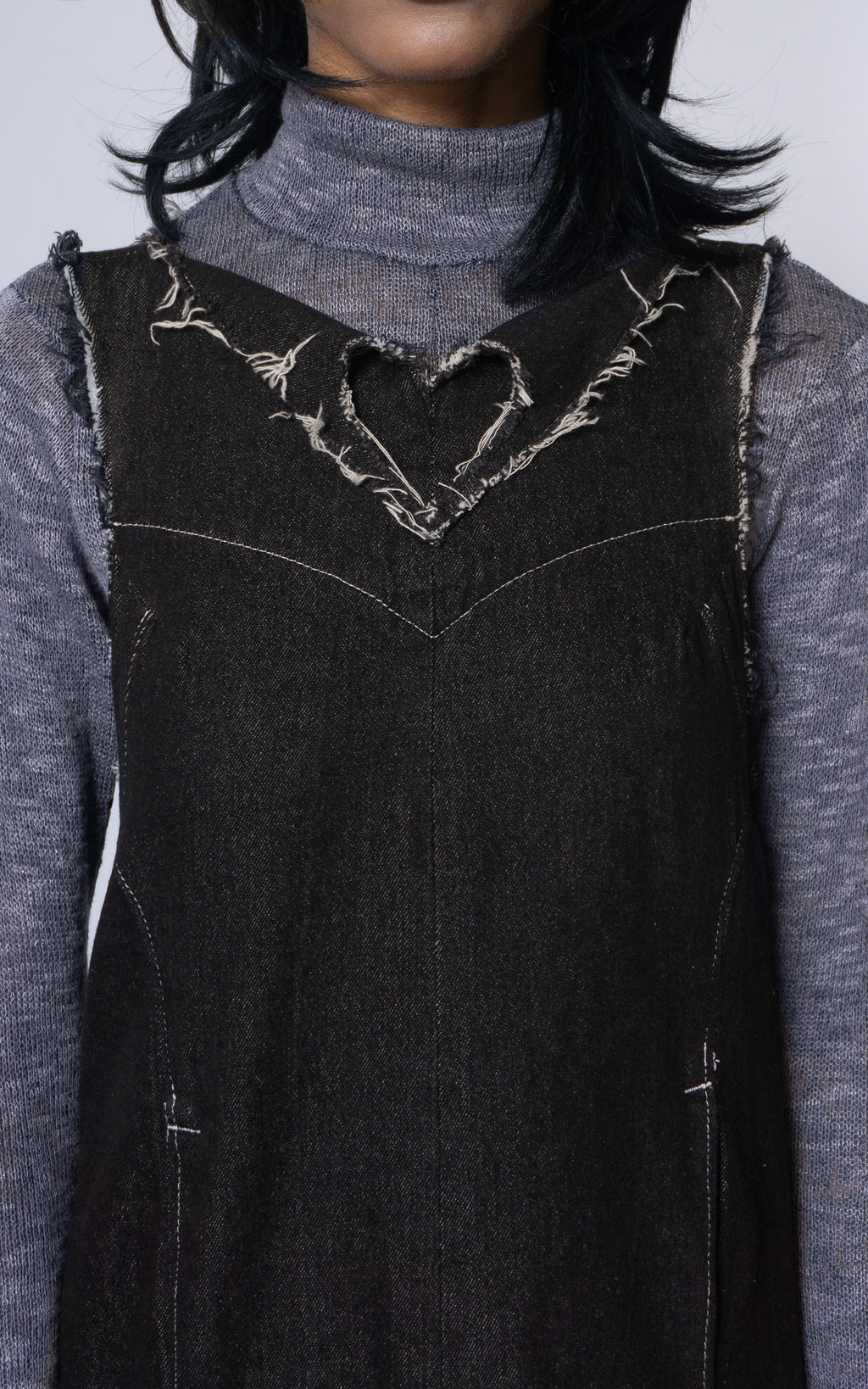 Heart Collar Pinafore