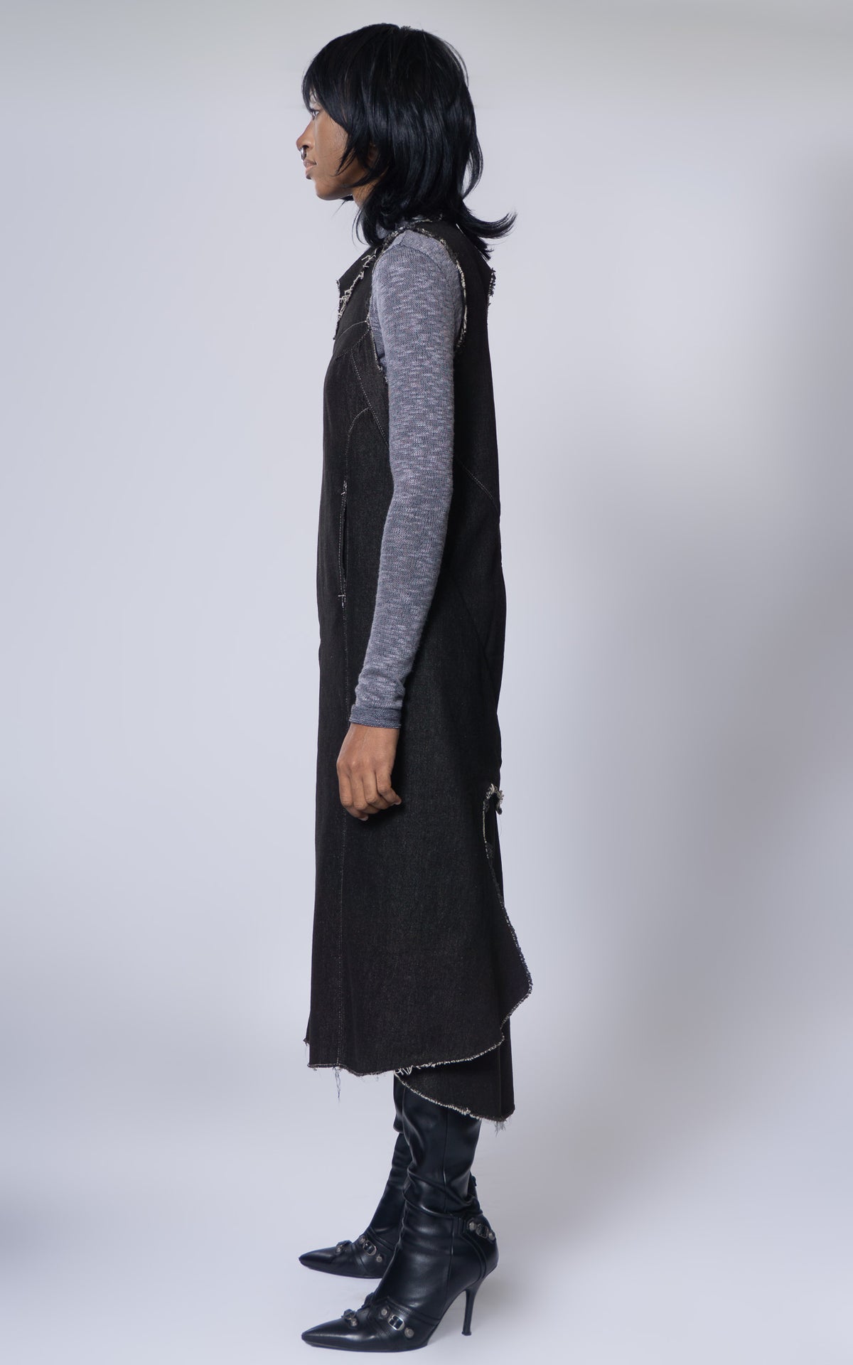 Heart Collar Pinafore
