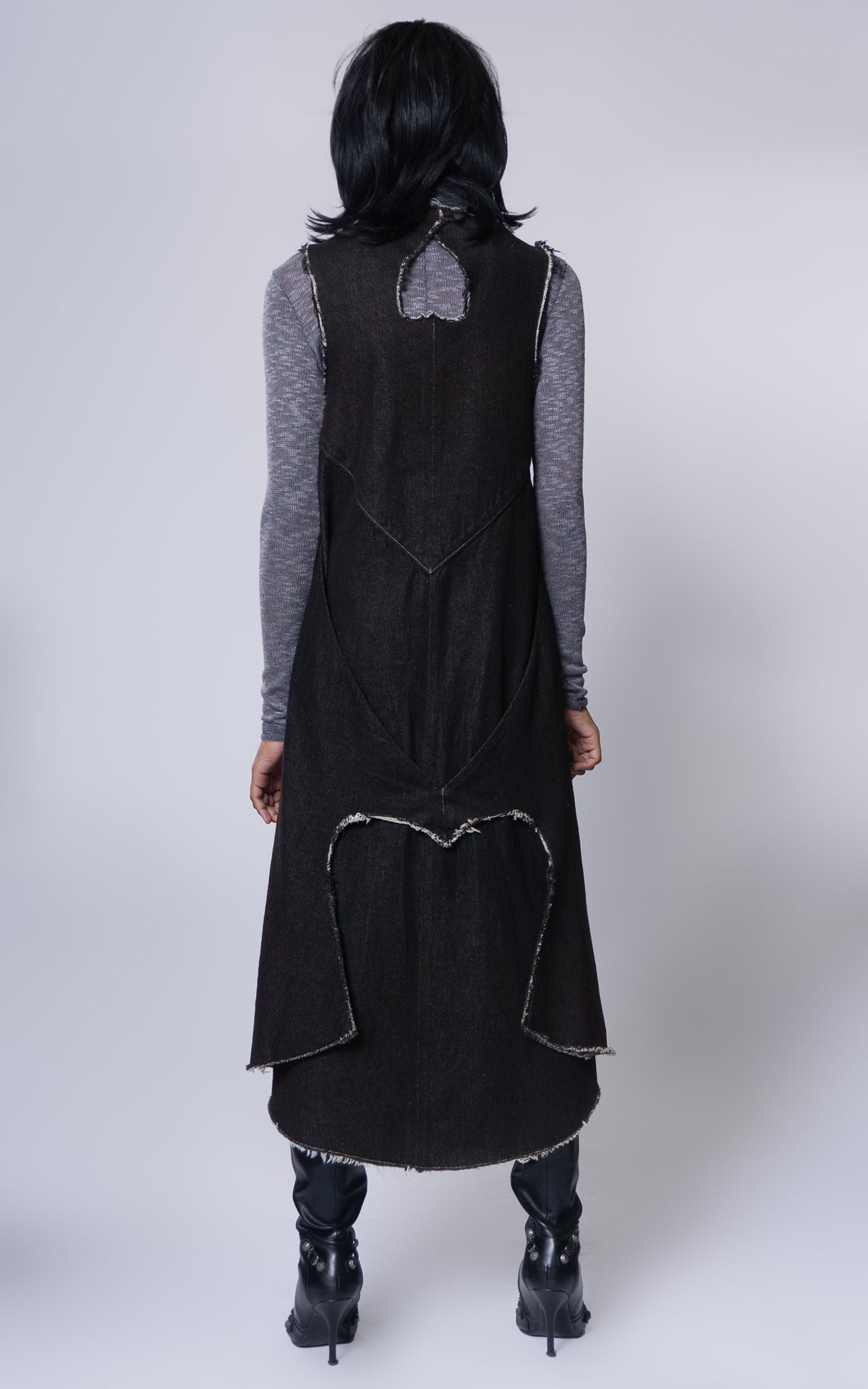 Heart Collar Pinafore