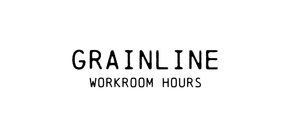 Workroom Hours